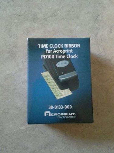 Time Clock Replacement Ribbon for Acroprint PD100 Timeclock PD122