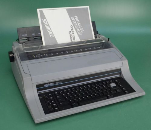 Swintec 7000 Electric Portable Typewriter Processor