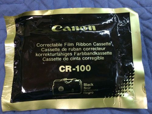 CANON CR-100 CORRECTABLE FILM INK RIBBON CASSETTE NEW SEALED starwriter
