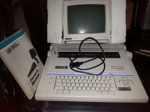 Smith Corona  Personal Word Processor PWP 100 with separate monitor vintage new
