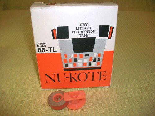 Nu-kote lift-off correction tape ibm selectric royal olympia typewriters &amp; more! for sale