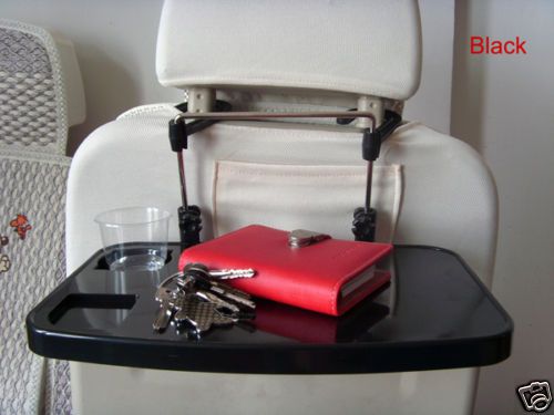 Portable Car Seat Mount Tray Laptop Table Notebook desk Food drink Cup Holder-X