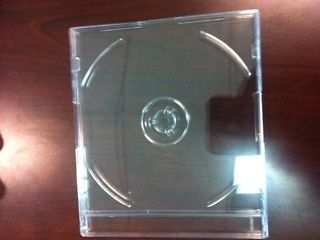 100 New Top Quality 7mm Single Slim CD Jewel Case, Super Clear, Sale 7MMJBC