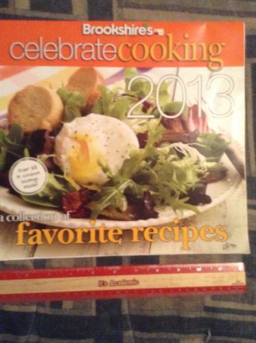 2013 BROOKSHIRES WALL CALENDAR Celebrate Cooking Favorite Recipes Some Torn Pgs