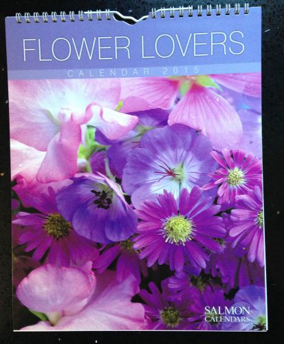 Flower lovers calendar 2015 for sale