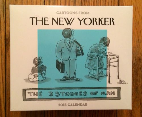 2015 New Yorker Desk Calendar