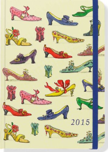 2015 diary shoes 16 month academic weekly planner by peter pauper for sale