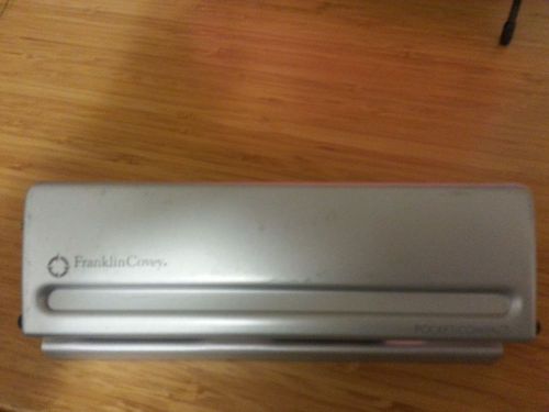 FRANKLIN COVEY 6 HOLE PUNCH POCKET