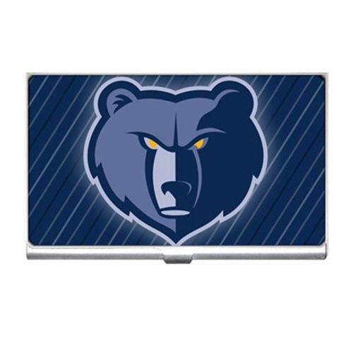Custom Memphis Grizzlies Business Name Credit ID Card Holder Free Shipping