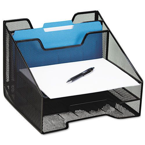 Rolodex ROL1742322 Combination Sorter Five Sections Mesh 12-1/2&#034; x 11-1/2&#034; x 9-1