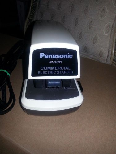 Panasonic Commercial Electric Stapler AS-300N Excellent! Adjustable Margin