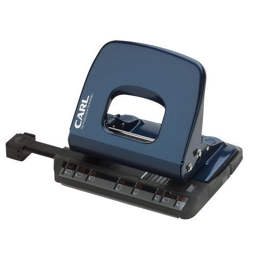 Carl Blue Alysis 2 Hole Paper Punch - 18 Sheets  Free Shipping
