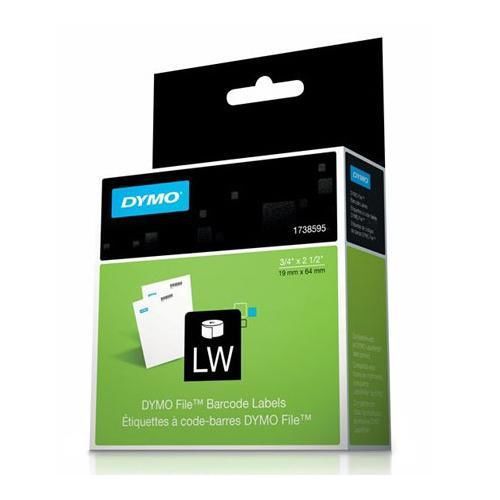 Dymo barcode 3/4x2-1/2&#034; labels, 450 pack #1738595 for sale