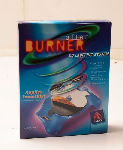 AVERY AFTERBURNER CD LABELING SYSTEM Opened but not Used!!!