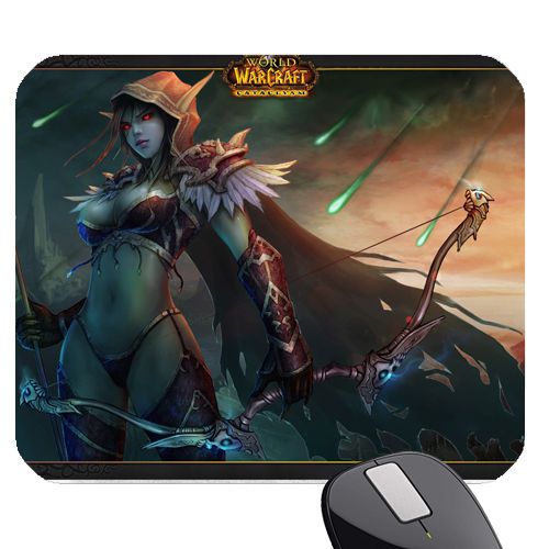 Sylvanas Windrunner Dark Lady of The Forsaken WOW Mousepad Mouse Pads fk367