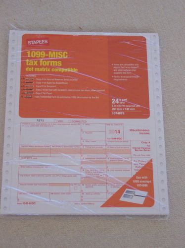 2014 Misc 1099 Tax Forms 22 5 Part Sets