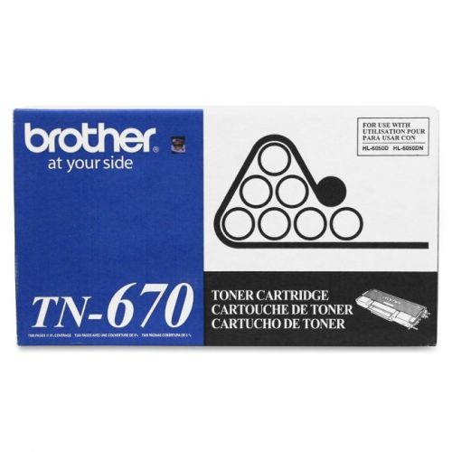 BROTHER INT L (SUPPLIES) TN670 TONER CARTRIDGE 7500 PGS FOR