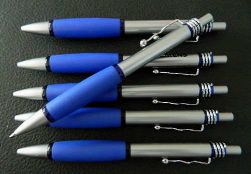6 new parker style ballpoint pen retractable siemen black ink has new refill lot