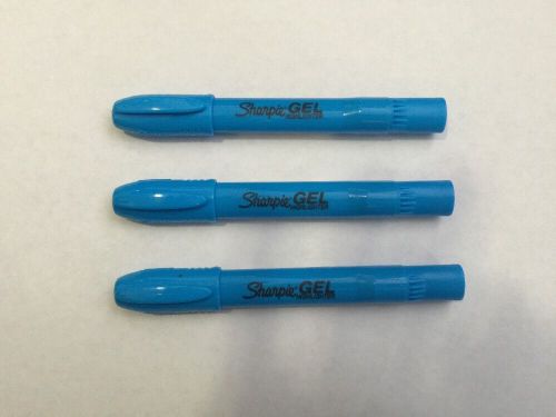 Sharpie Gel Highlighter Blue 3 Each