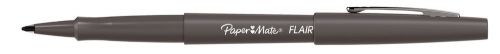 Paper Mate Flair Felt Tip Marker Pen, Slate Gray Ink - Slate Gray Ink (1838680)