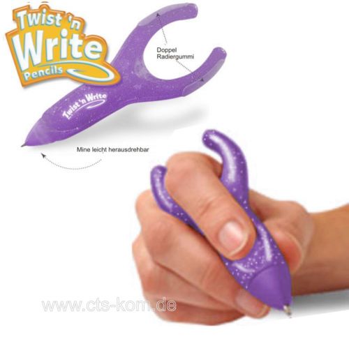Penagain twist&#039;n write in purple - writing aid / writing pen for kids for sale