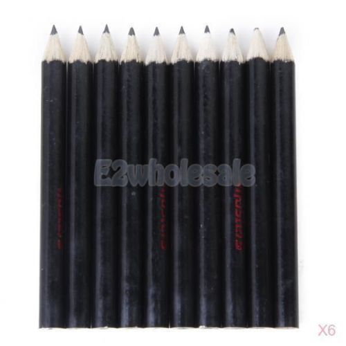 6x bulk wood golf pen pencils score card lead scoring golfer accessories for sale