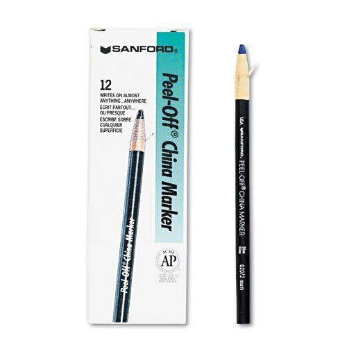 New peel off china marker, 3/16 quot; diameter, blue for sale