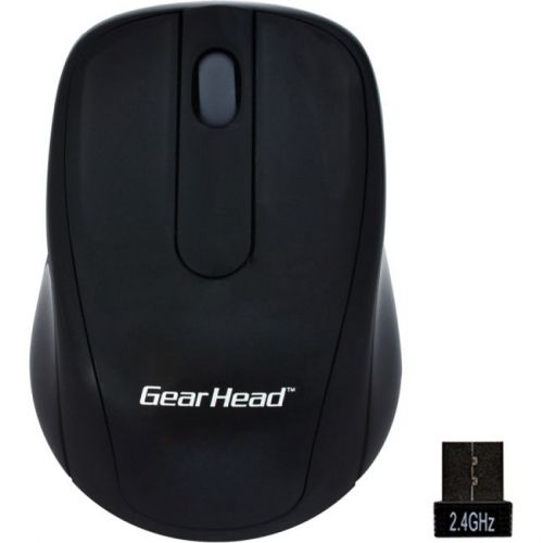 Gear head-computer mp2120blk wl optical mice black w/silver for sale