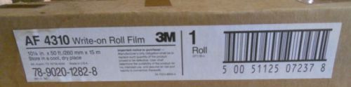 3MAF4310 AF 4310 Write-On Roller Film 10  1/4 ” x 50 ft / 260mmx Overhead Projectors