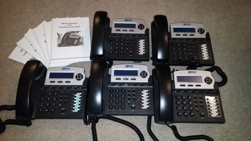 5 Xblue Networks X16 DTE 1670-00 VOIP Phones