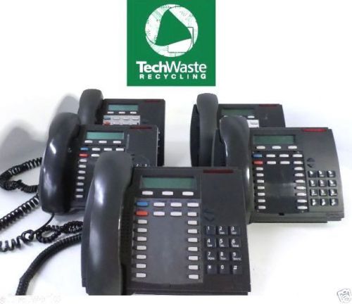 LOT OF 5 MITEL SUPERSET 4025 BUSINESS TELEPHONES T3-D5