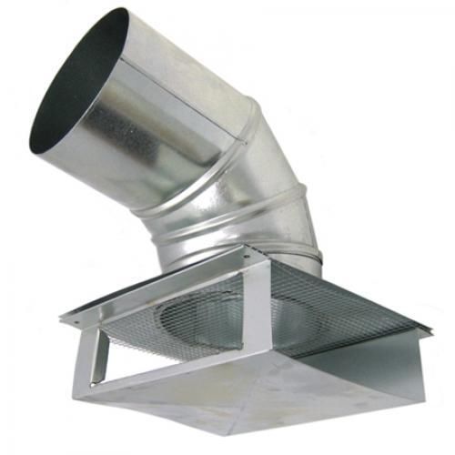 6&#034; universal wall / soffit exhaust vent for sale