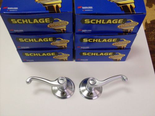 Schlage F170 Flair 626 dummy levers -Lot of 4 (2 pair)