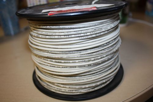 14 awg gauge solid copper wire insulated white 600v 500 ft thhn awm thwn spoo for sale