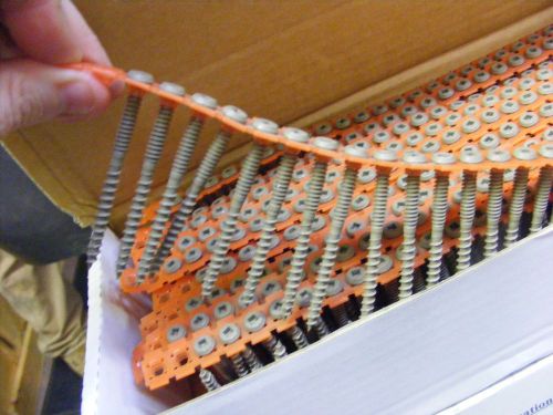 LOT OF  2 PAM fastener composite screws on strip TAH  #10 x 2-1/2&#034; qty 2,000 pc