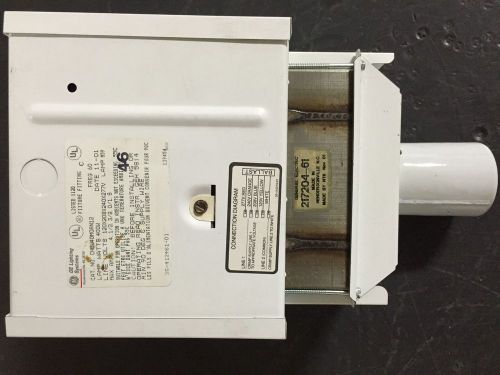 GE 400W White LUMINAIRE FITTING CHARGER BALLAST ASSEMBLY LAMP M59, CHBW40M0AN12