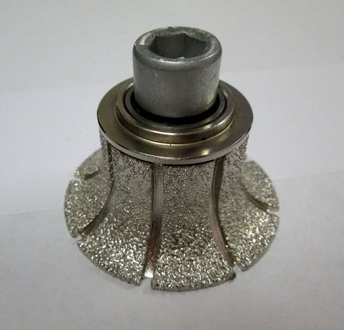 6  coarse half bullnose diamond router bits for sale