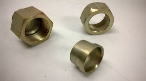 Parker 24 Steel Straight Compression Fitting