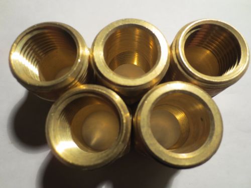5 pieces garden hose fitting - 3/4&#034; male hose x 1/2&#034; male pipe or 3/4 male ips for sale