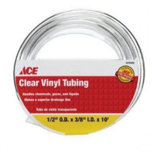 Vinyl tubing 3/8&#034;id1/2&#034;od10 for sale