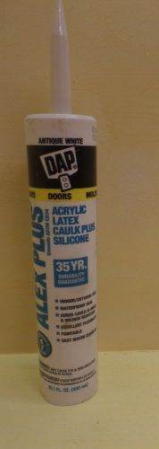 DAP Antique White Alex Plus Acrylic Latex Caulk Silicone 35 Year 10.1 Fl Oz NEW