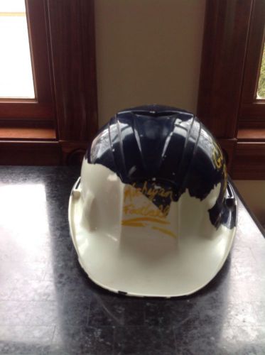 Michigan Football Hard Helmet Apex Safety Hat - Meets OSHA Requirements