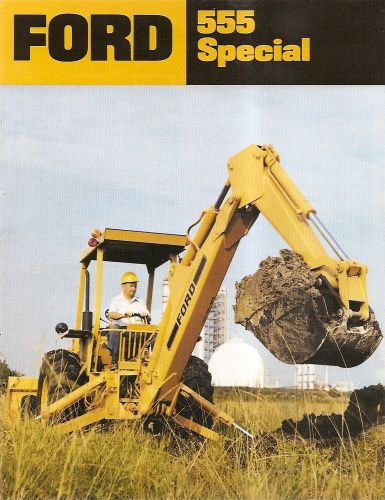 Equipment Brochure - Ford - 555 Special - Tractor Loader Backhoe - c1981(E1678)