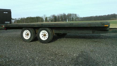 16&#039; x 102&#034; deck over flatbed trailer 10,400 lb