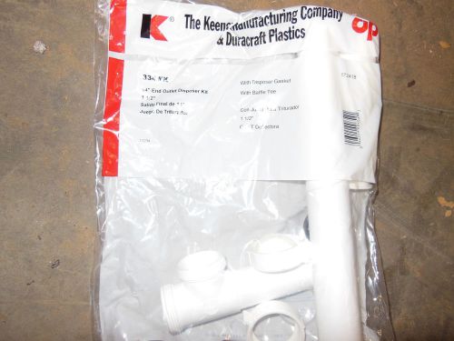 3 bags Keeney end outlet-telescoping continuous waste duracraft plastic