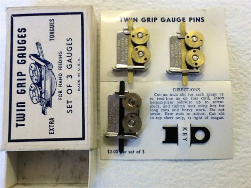 GUAGE PINS - TWIN GRIP GUAGES