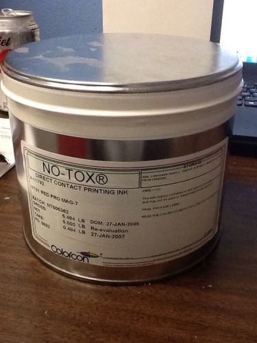 Coloron No-Tox Direct Printing Ink A-11792 Nt01 Red Pro-Mag-7