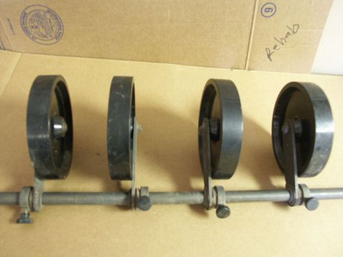 Stahl Conveyor Hold down wheels and assembly
