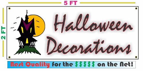 Full Color HALLOWEEN DECORATIONS BANNER Sign NEW Size Best Quality for the $