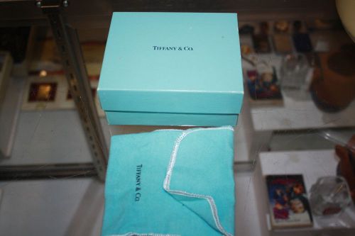 Genuine Tiffany and Co. Gift Box And  Bag EUC